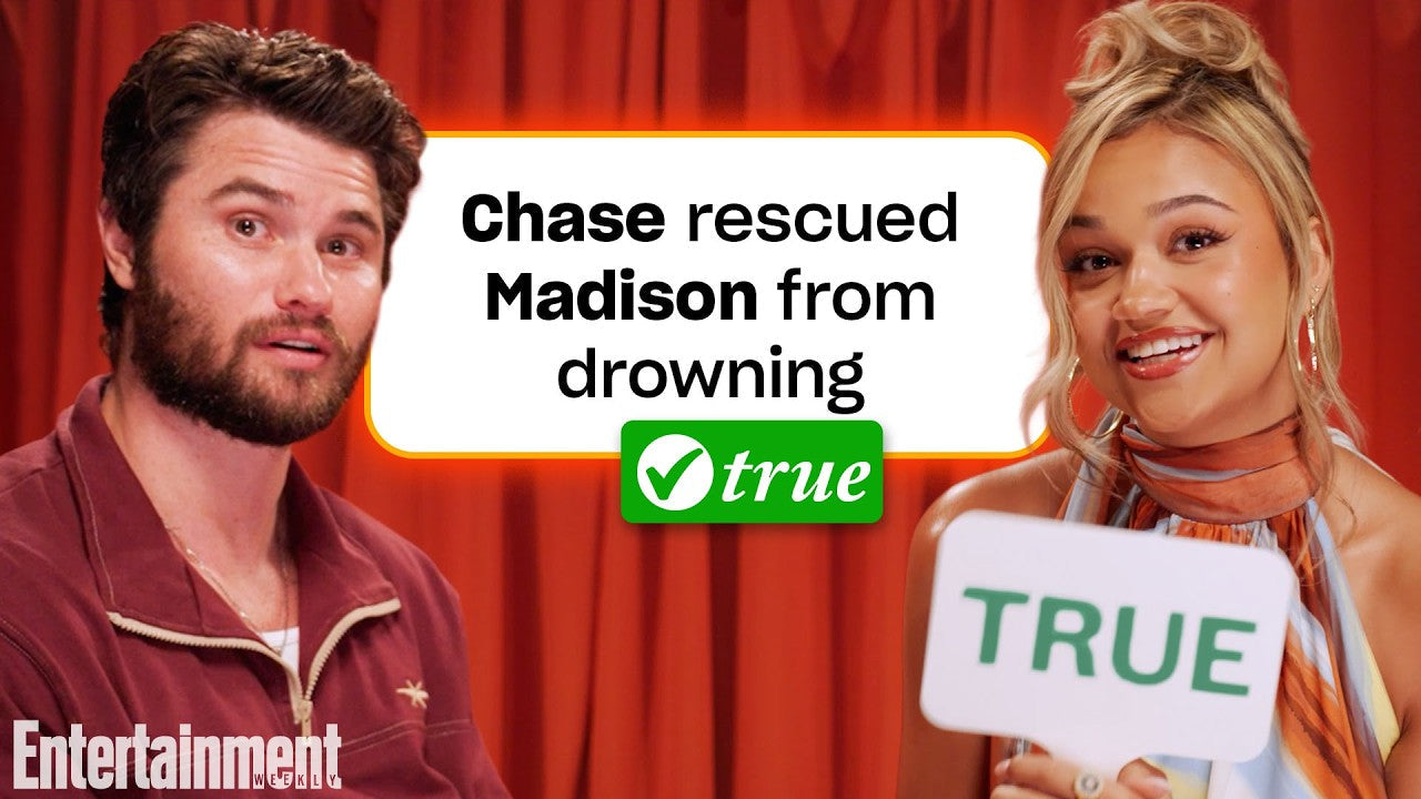 Chase Stokes Reveals He Saved Madison Bailey from Drowning During Outer Banks Filming