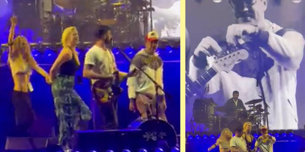 Ted Lasso Cast SURPRISES Mumford & Sons Concert With Theme Song Performance