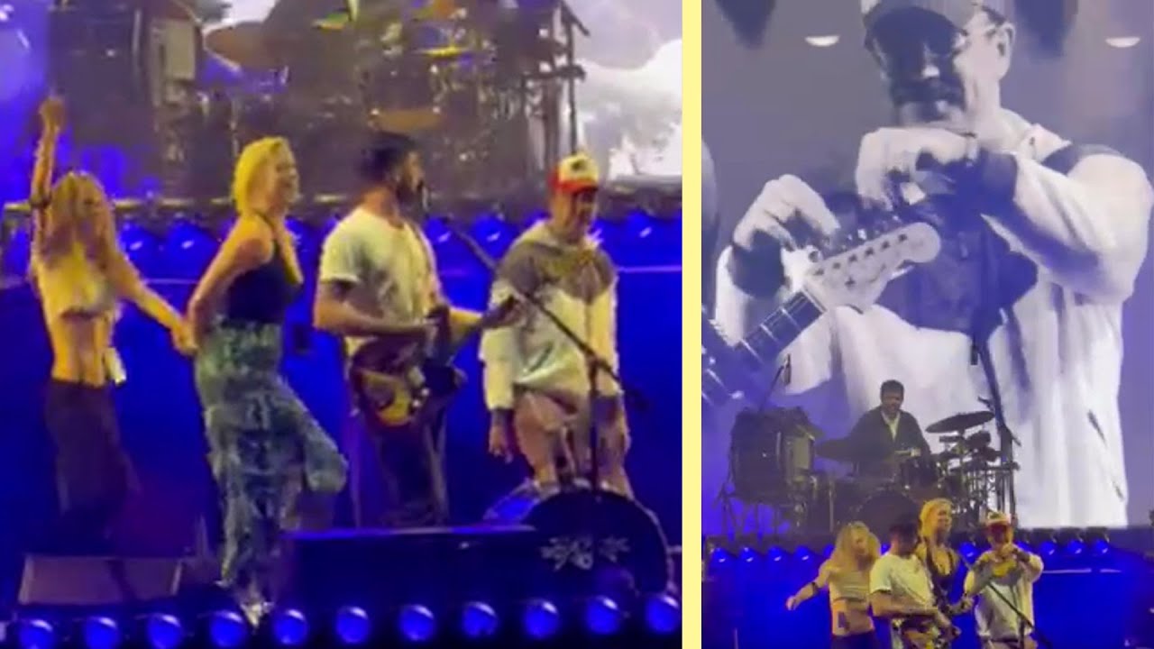 Ted Lasso Cast SURPRISES Mumford & Sons Concert With Theme Song Performance
