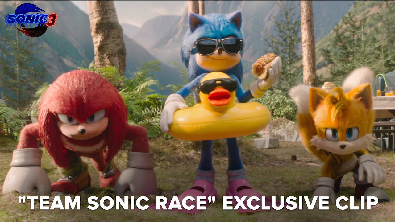 Sonic the Hedgehog 3 | "Team Sonic Race" Exclusive Clip