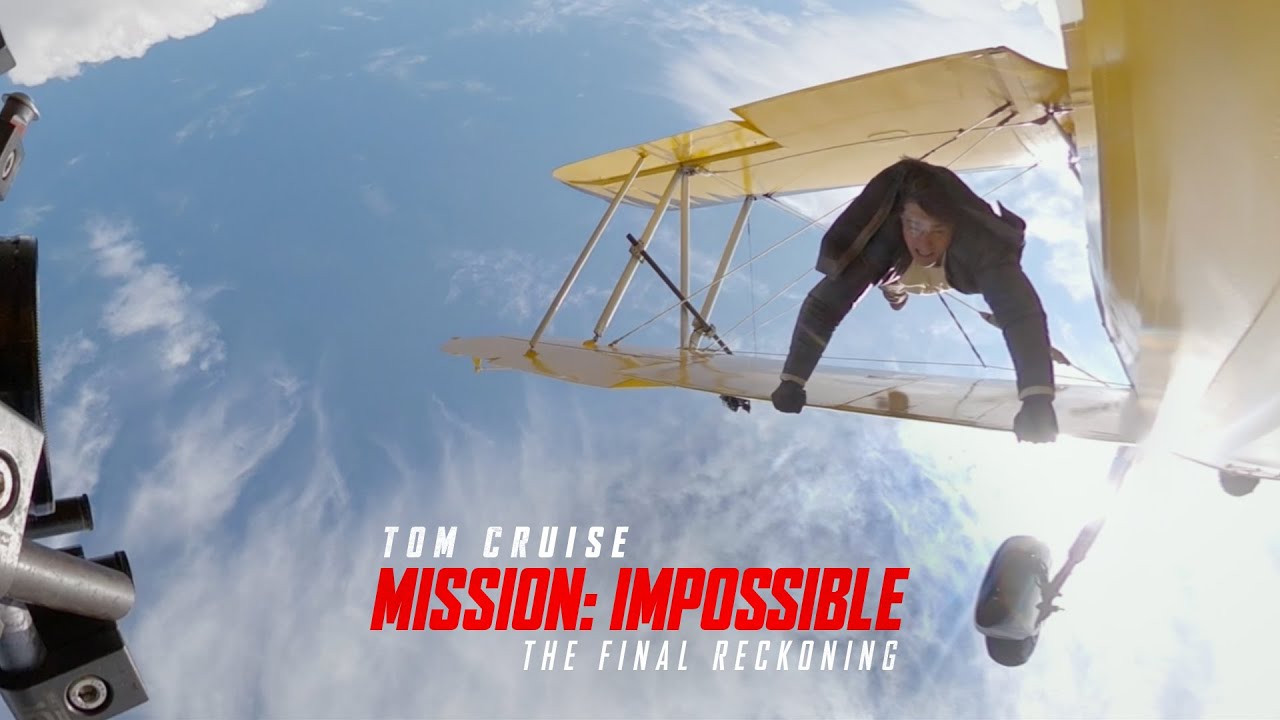 Mission: Impossible – The Final Reckoning | 8000 ft with 140 mph winds. No CGI - Tom Cruise (2025)
