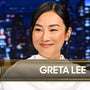Greta Lee Shows Jimmy How She Ran Like Tom Cruise for Tron: Ares