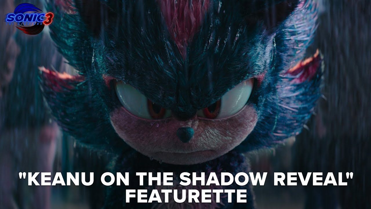 Sonic the Hedgehog 3 | Keanu on the Shadow Reveal Featurette