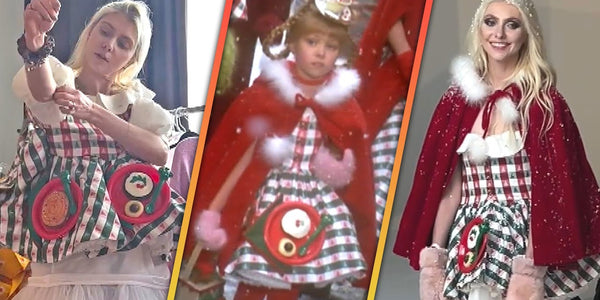 Taylor Momsen SQUEEZES Into Her OG Grinch Costume 25 Years Later!