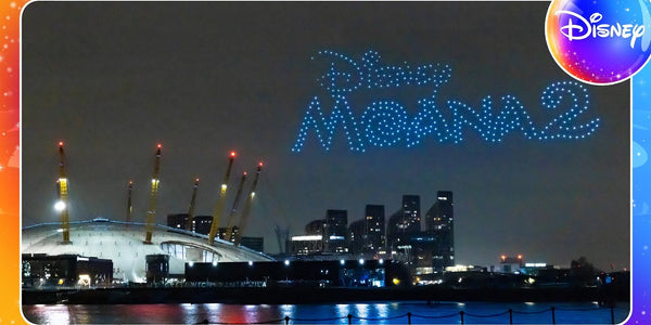 Moana 2 Drone Show in London ✨🌺