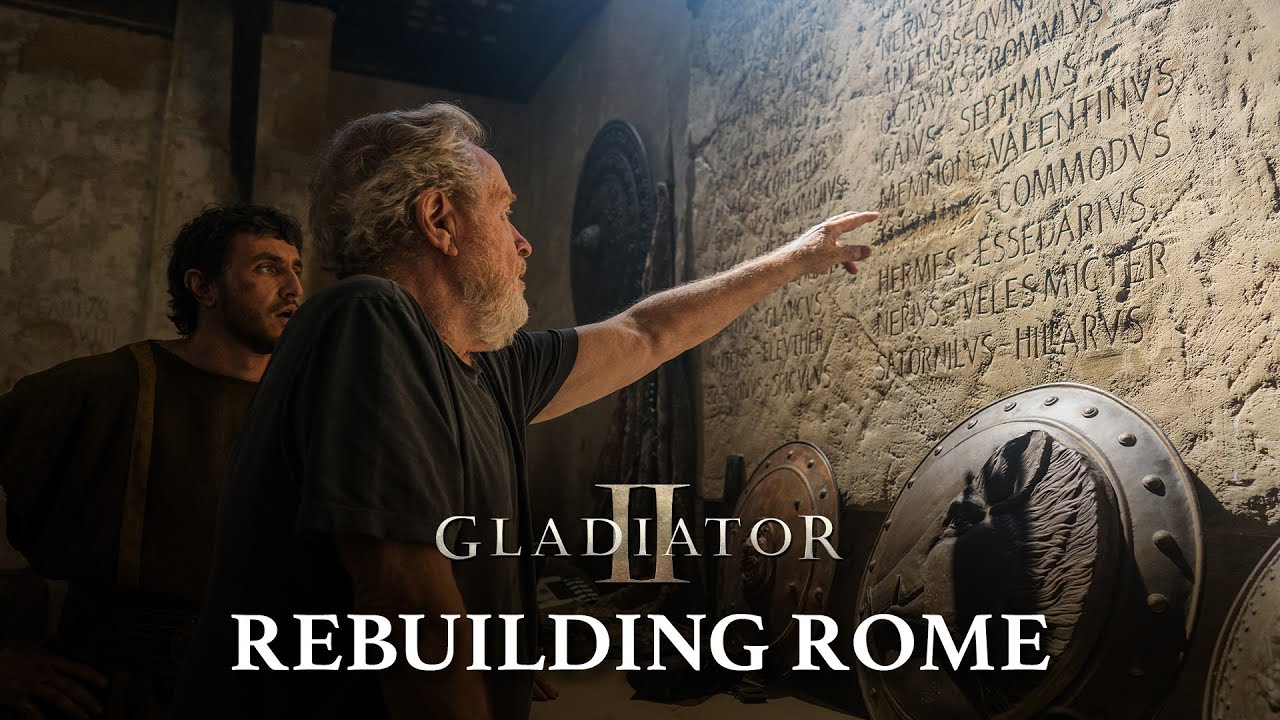 Rebuilding Rome for Gladiator II