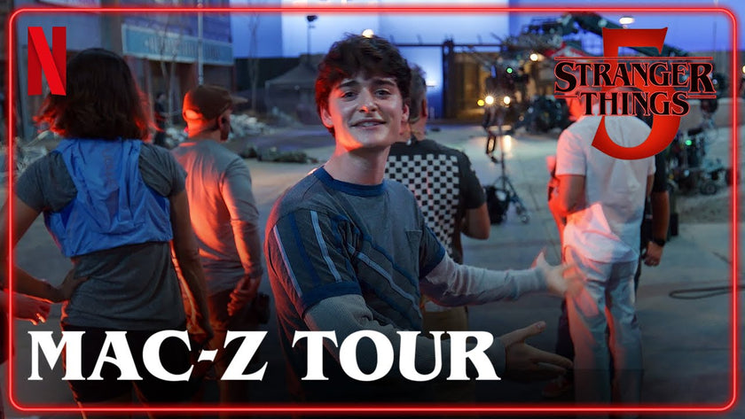 Tour the Mac-Z with Noah Schnapp | Stranger Things