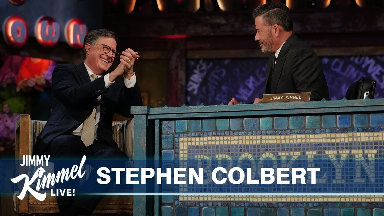 Stephen Colbert on Finding Out His Show Was Canceled & Jimmy Kimmel Being Taken Off The Air