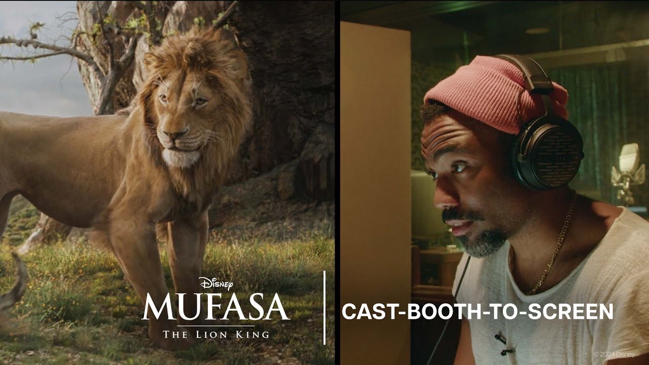 Mufasa: The Lion King | Cast Booth-To-Screen