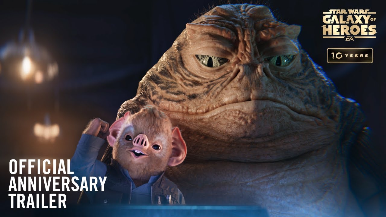 STAR WARS™: Galaxy of Heroes - 10th Anniversary Celebration Trailer