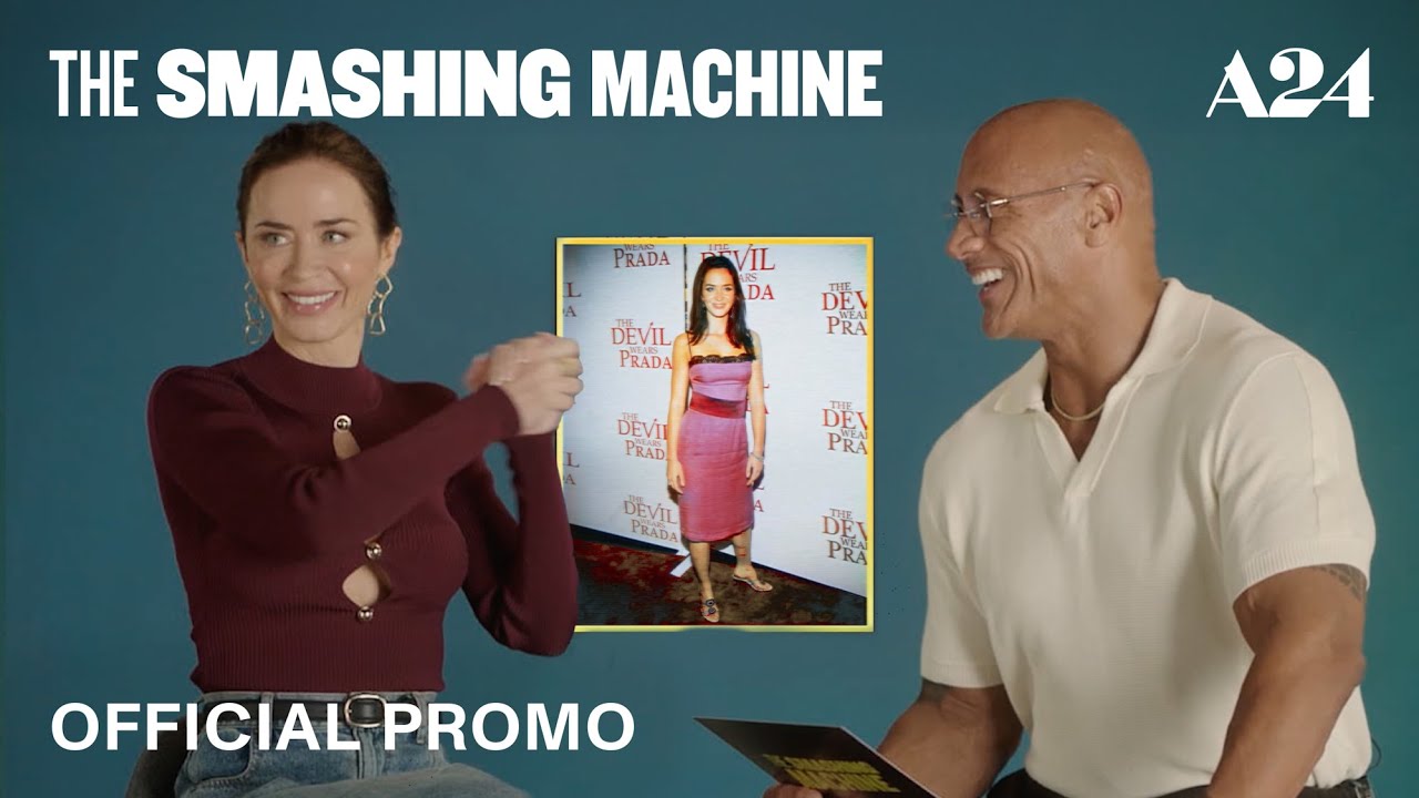 The Smashing Machine | Dwayne Johnson and Emily Blunt Play 2000s Trivia