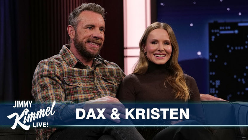Kristen Bell & Dax Shepard on Decorating for Christmas, Friendsgiving & What They're Thankful For