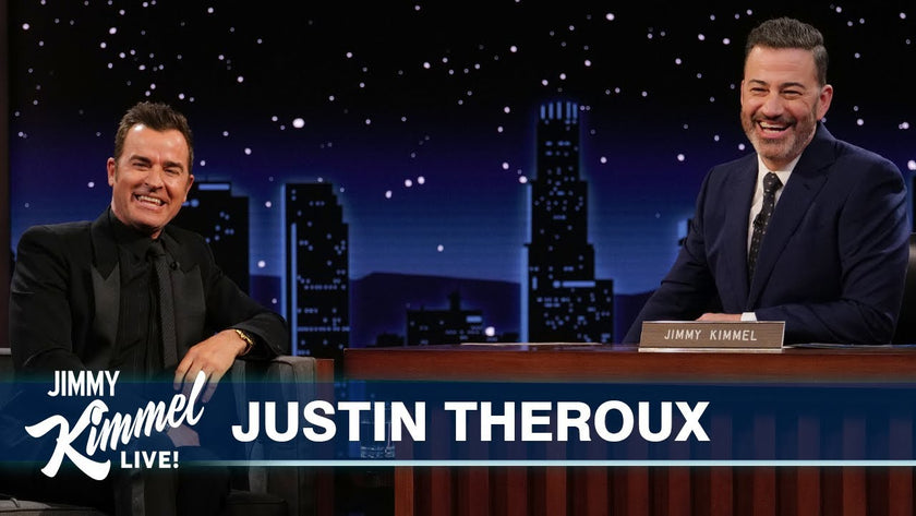 Justin Theroux on Being Pranked by Fiancée