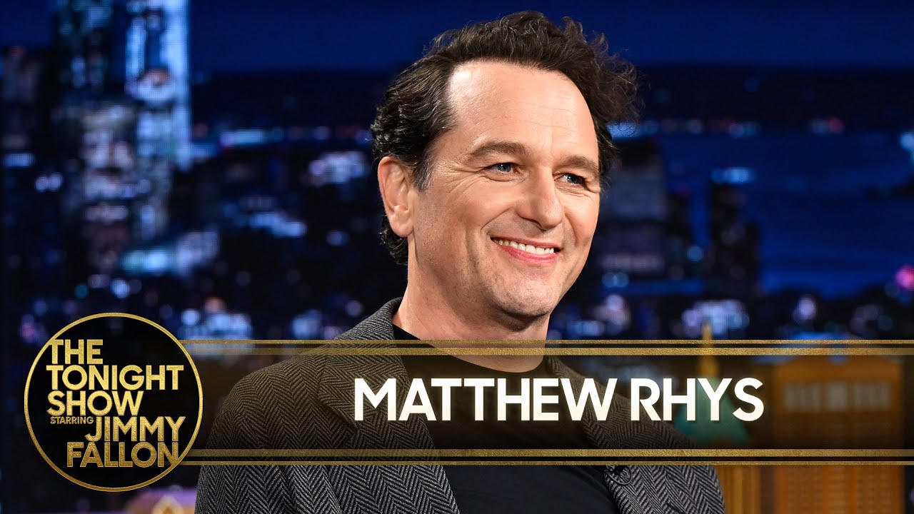 Matthew Rhys Carries Around a Dead Horse Head While Singing on New Year's Day