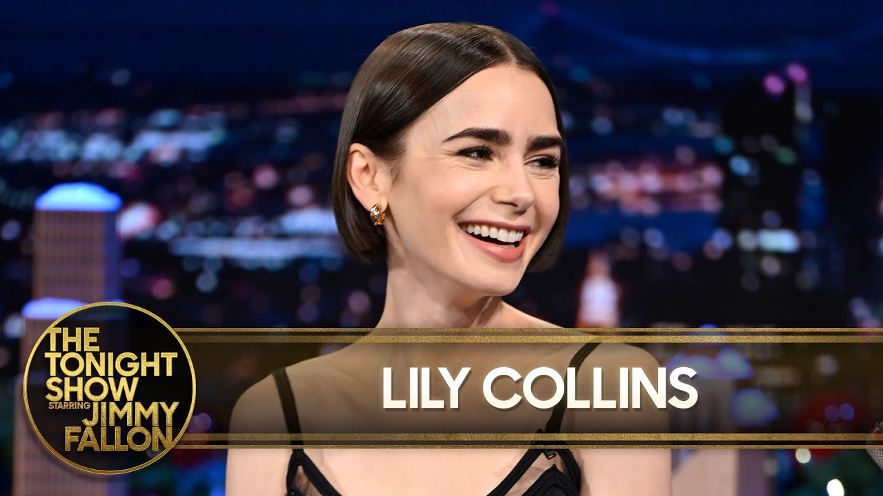 Lily Collins Reacts to Emily in Paris Triggering Arguments Between World Leaders