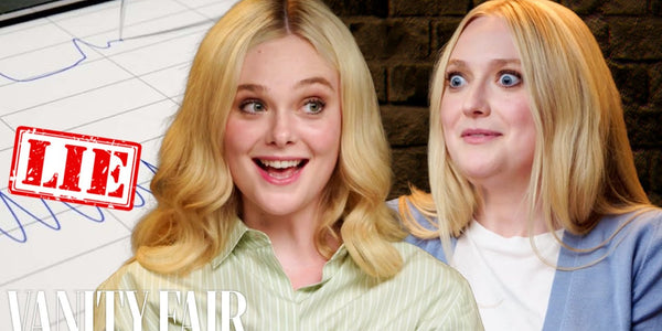 Dakota & Elle Fanning Take Lie Detector Tests