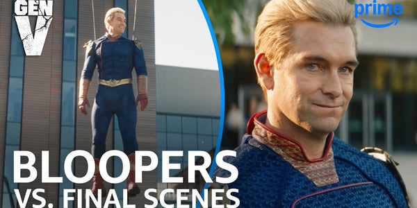 Gen V S1 Bloopers vs. Final Scenes