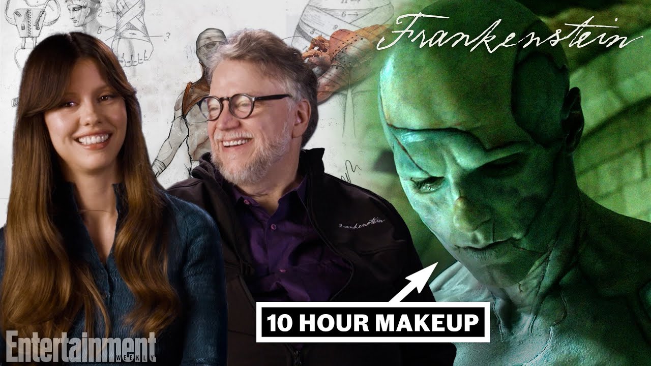 Mia Goth & Guillermo Del Toro Break Down 'Frankenstein' Full Scene: Makeup, Set Design & More