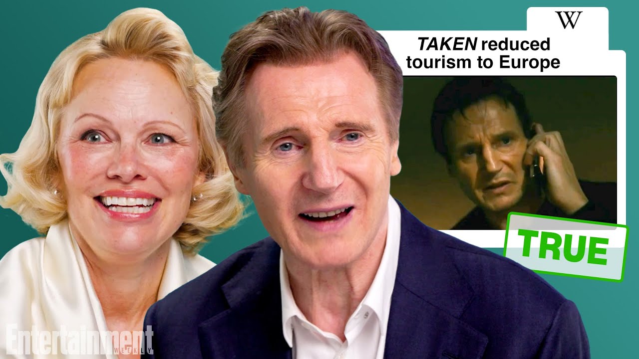 Pamela Anderson & Liam Neeson Fact Check Their Wikipedia, IMDB & More