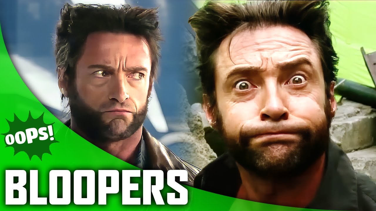 HUGH JACKMAN | Hilarious and Epic Bloopers, Gags and Outtakes Compilation