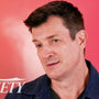 Nathan Fillion dishes about his Green Lantern bowl cut and dropping f-bombs | Comic Con 2025
