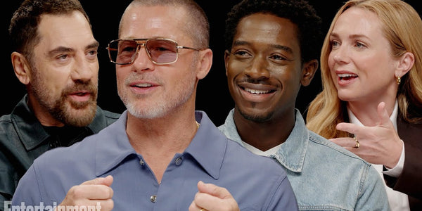 Brad Pitt & Javier Bardem on Driving 180mph & Training with Lewis Hamilton