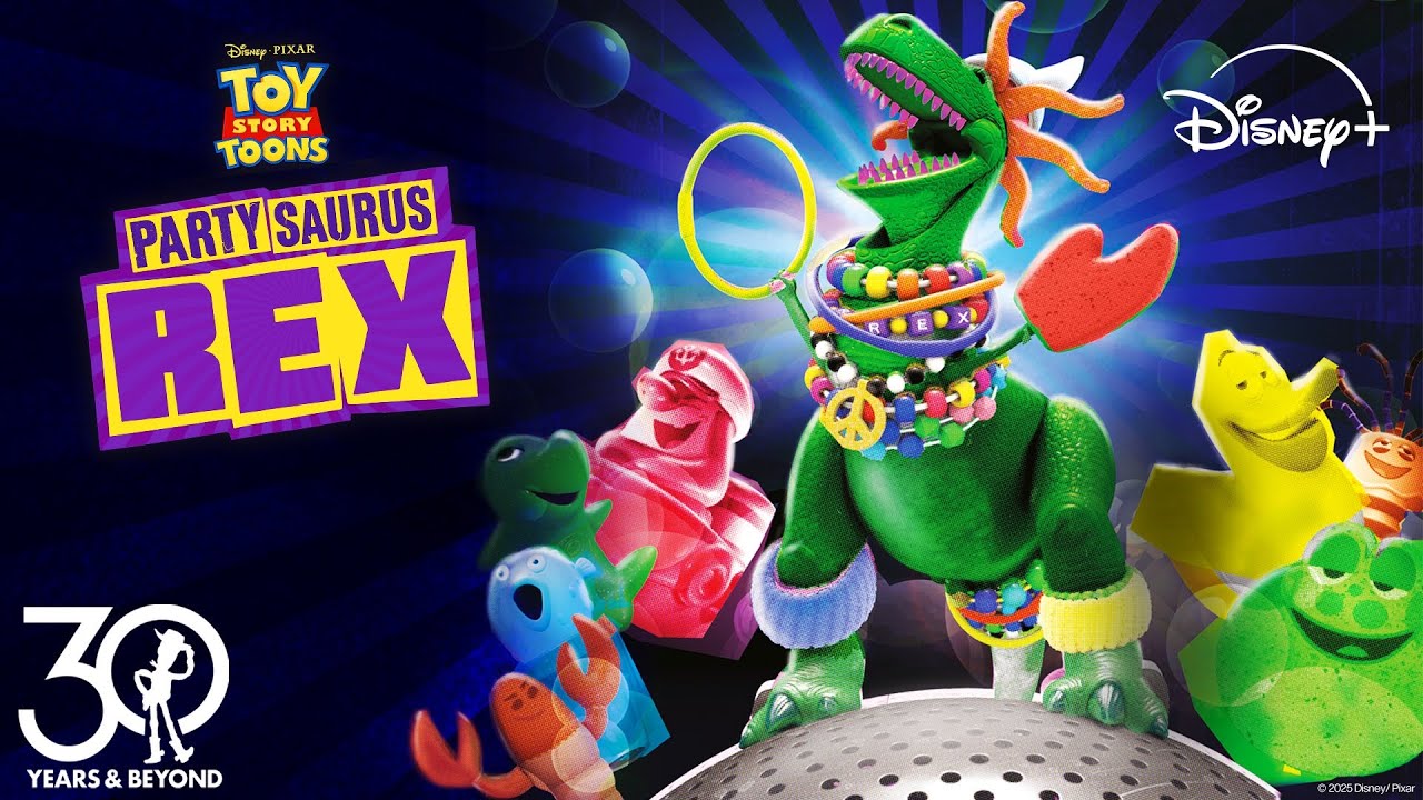 Toy Story Toons: Partysaurus Rex | Celebrate Toy Story 30th Anniversary