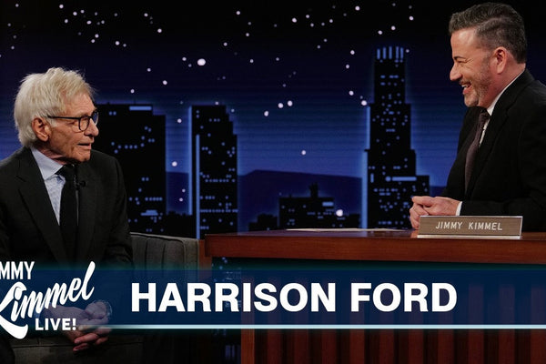 Harrison Ford Talks Working With Michael J. Fox on Shrinking and the Music Behind His Films