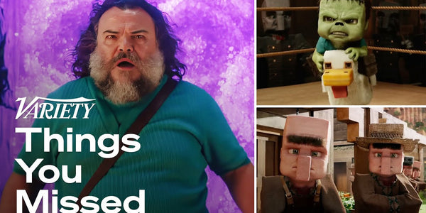 28 Things You Missed Watching 'A Minecraft Movie'