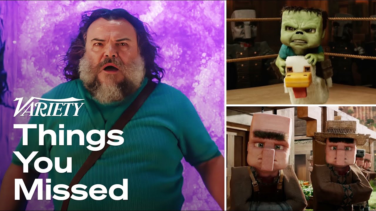 28 Things You Missed Watching 'A Minecraft Movie'
