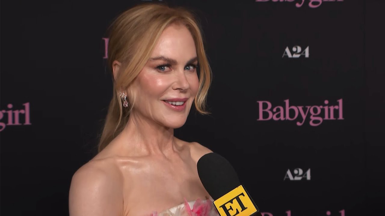 Nicole Kidman Reacts to Babygirl Golden Globe Nomination