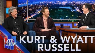 Kurt Russell & Wyatt Russell Talk Legacy, Monster Movies and Unexpected Talents