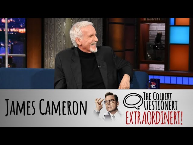 James Cameron Takes The Colbert Questionert