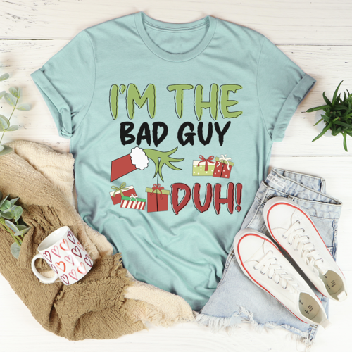 The Bad Guy Grinch Tee