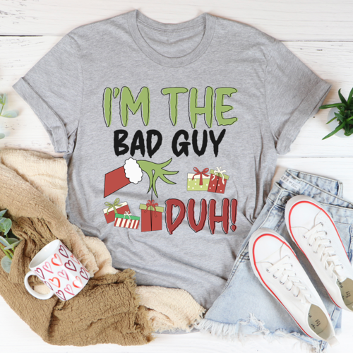 The Bad Guy Grinch Tee