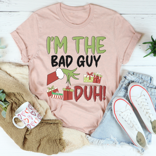 The Bad Guy Grinch Tee