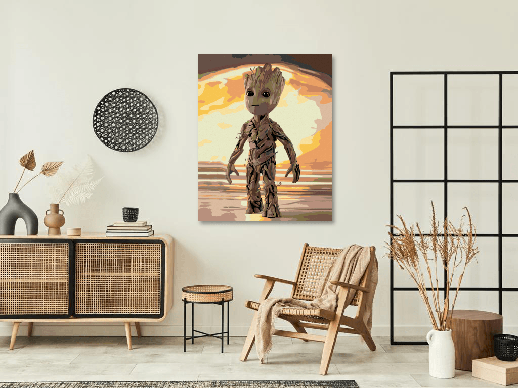 Paint by Numbers - Little Groot