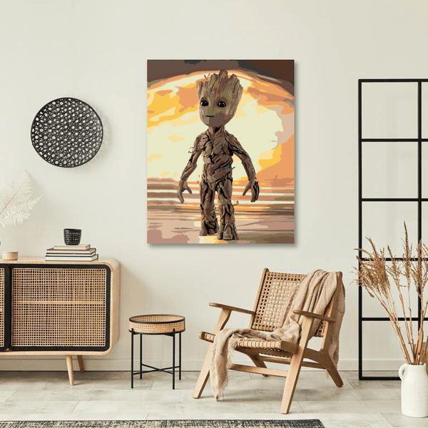 Paint by Numbers - Little Groot