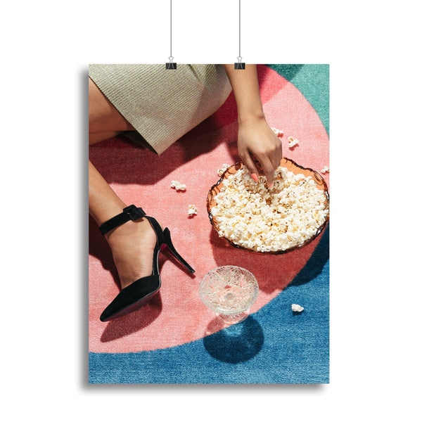 Movie Night #02 Canvas Print or Poster