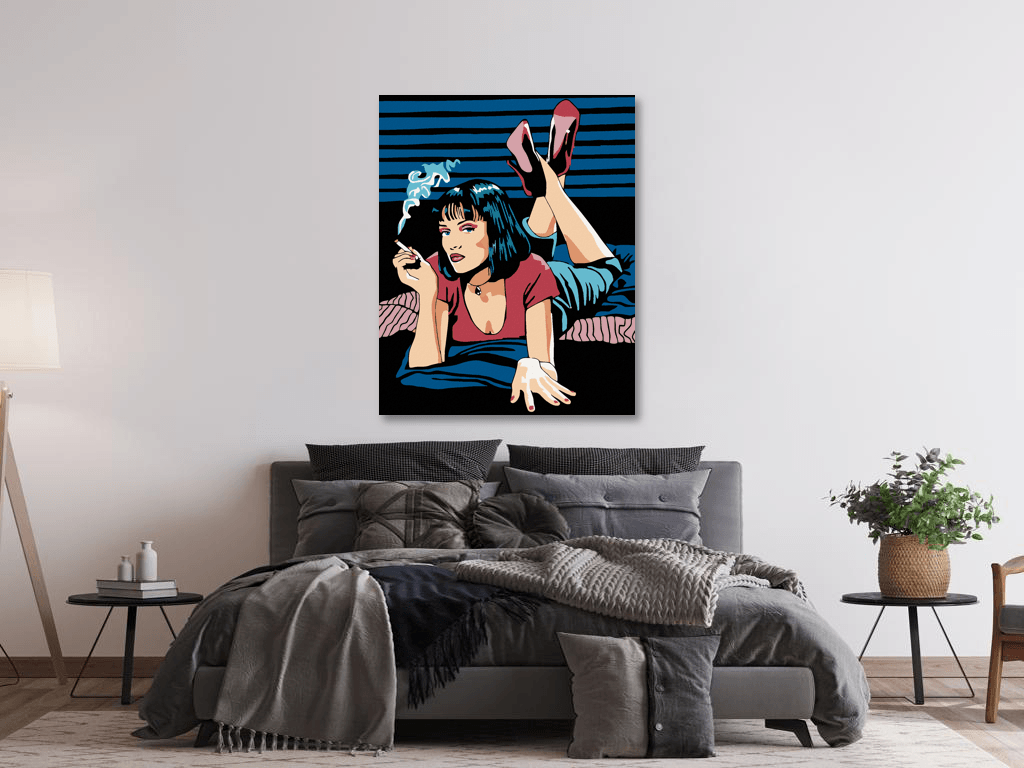 Paint by Numbers - Mia Wallace, Pulp Fiction