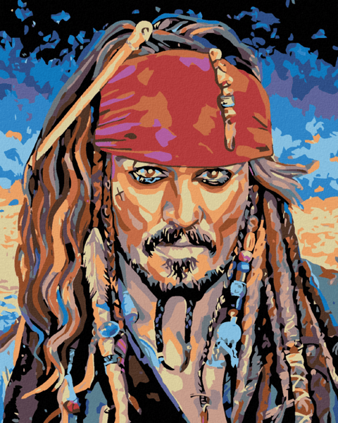 Paint by Numbers - Jack Sparrow I