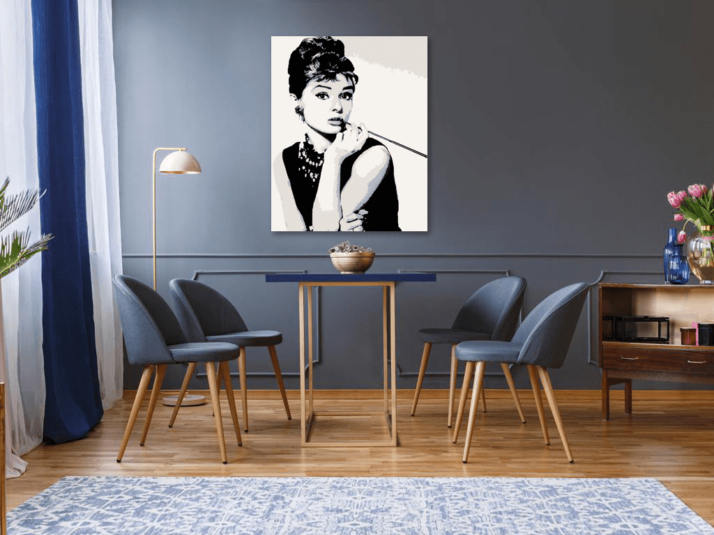 Paint by Numbers - Audry Hepburn