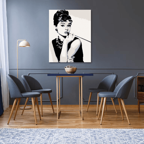 Paint by Numbers - Audry Hepburn