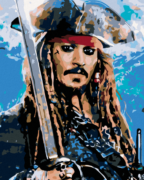 Paint by Numbers - Jack Sparrow II