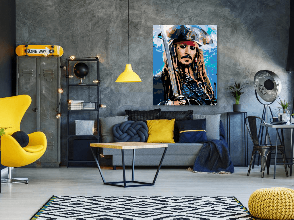 Paint by Numbers - Jack Sparrow II