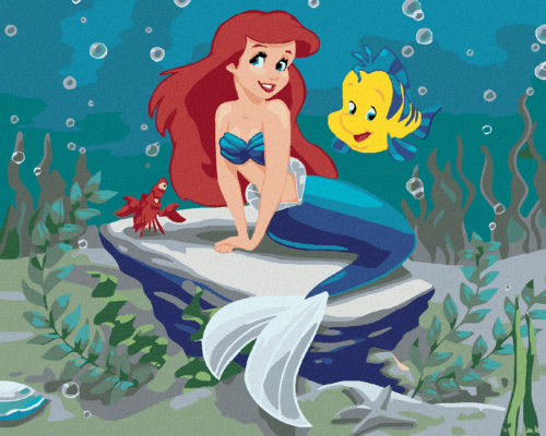 Paint by Numbers - Little Mermaid - Ariel