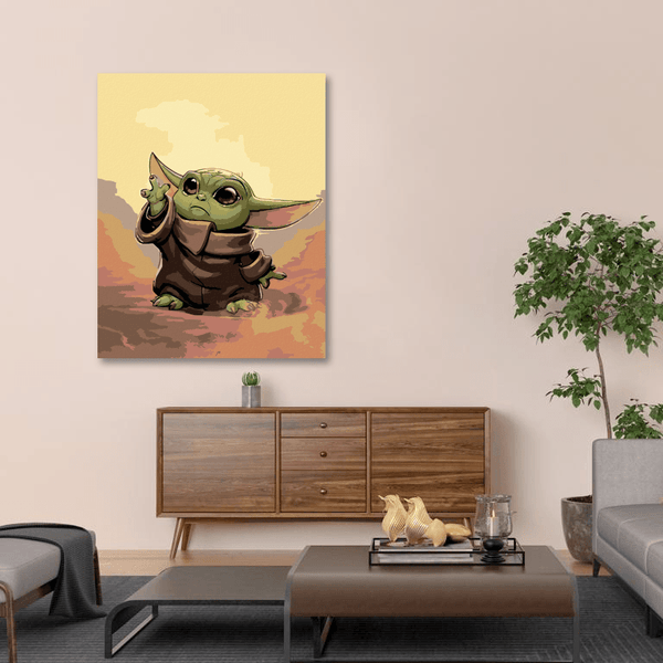 Paint by Numbers - Baby Yoda