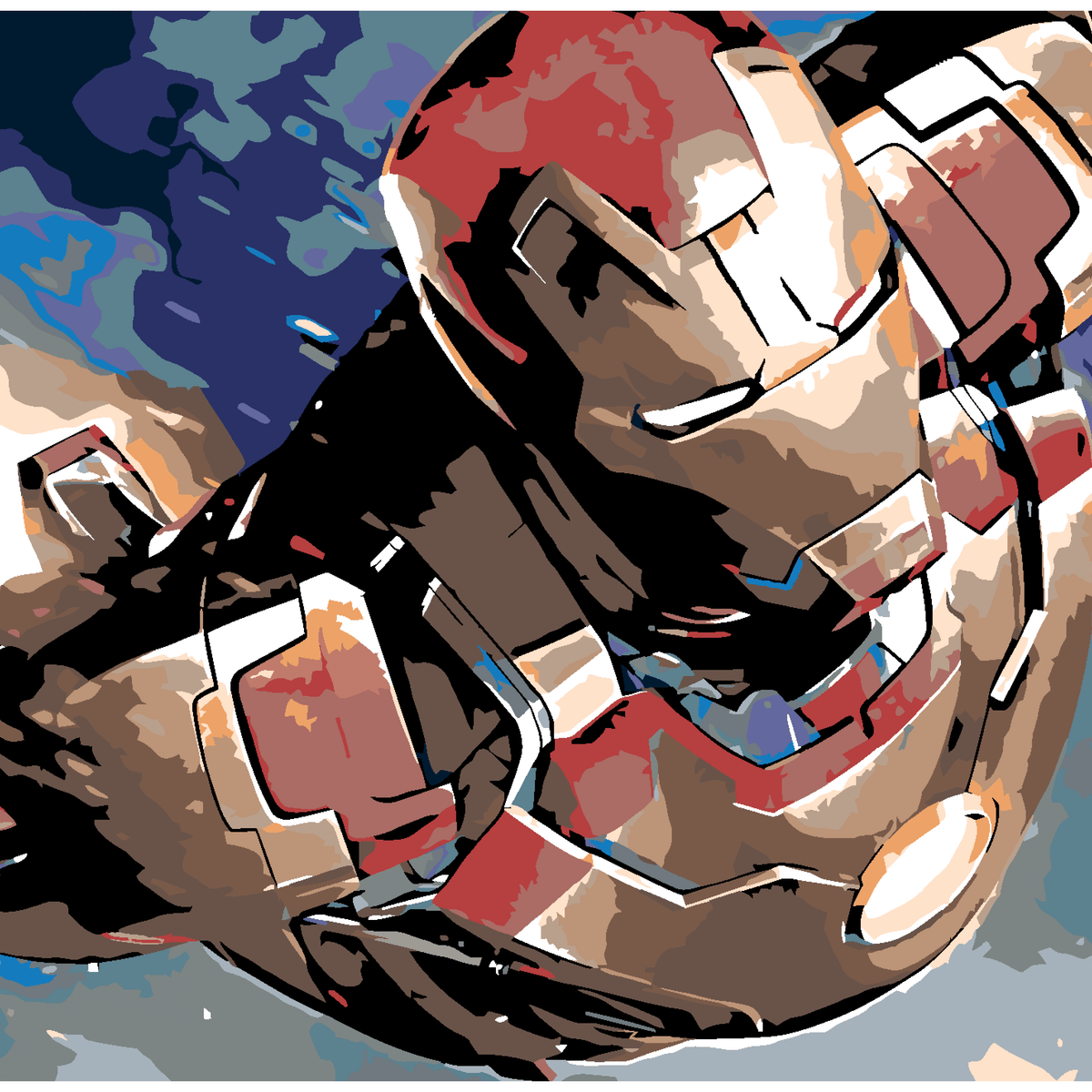 Paint by Numbers - Iron Man