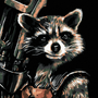 Paint by Numbers - Rocket Racoon