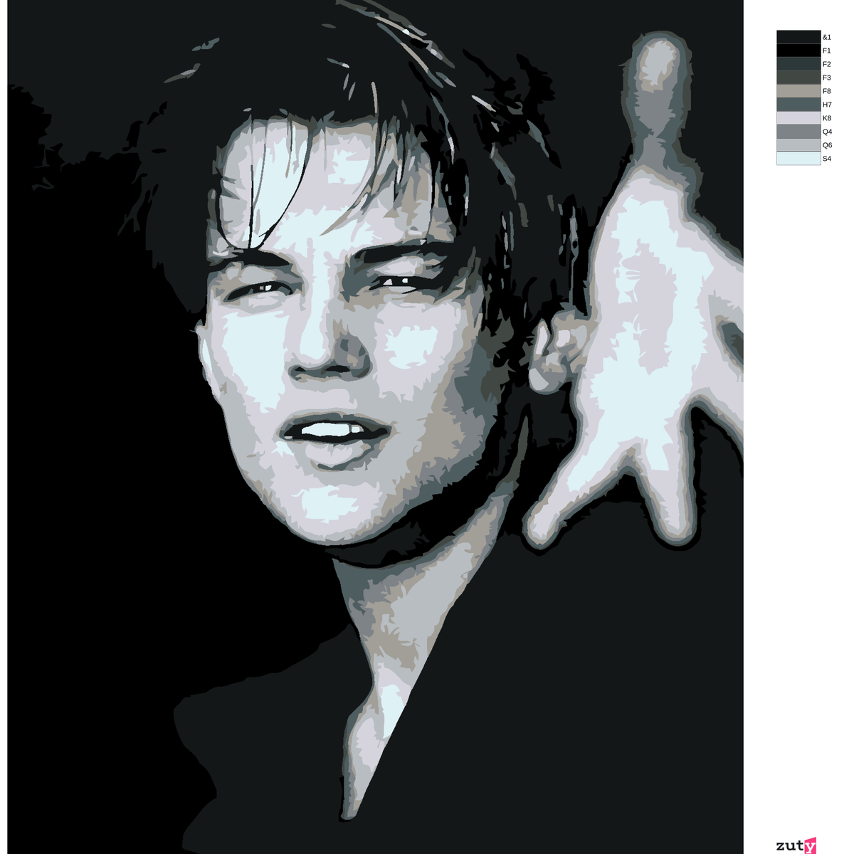 Paint by Numbers - Leonardo DiCaprio